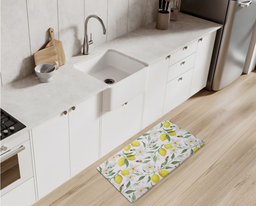 Anti-Fatg Cucina Lemon Bee Mat 18"/30"
