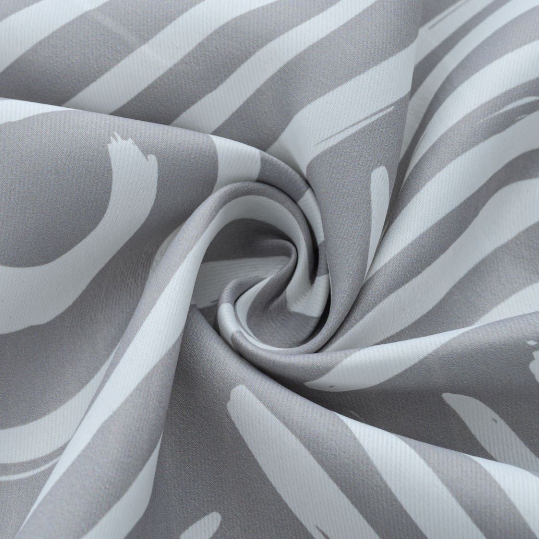 Ashton Prnt Blackout Grom Panel 84" Silver