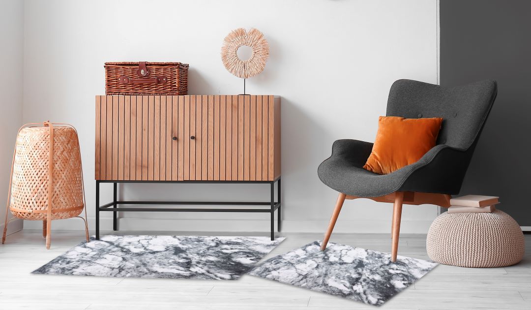 2pc Gladstone Chenille Rug Set 20X32 / 24X40