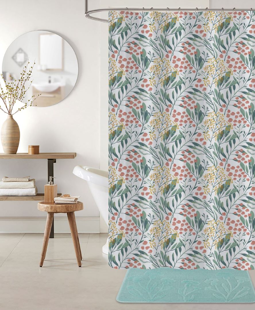 Peva Evie 14pc Bath Set 18x30 Sage