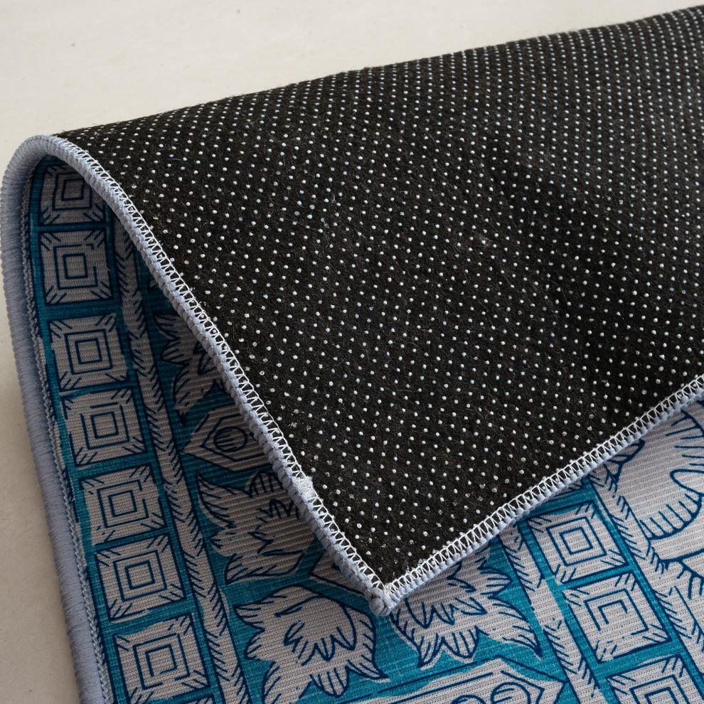 Benita Print Velvet Runner 20x60