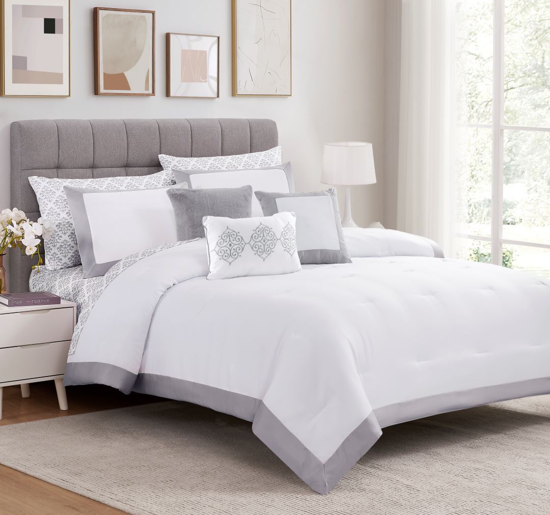 Bridgetown Satin Hotel 10pc BIAB Silver-K