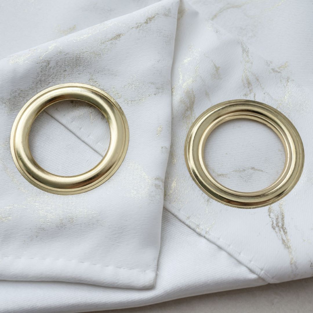 Heidi Halo Foil Blkout Grom PN 90 White