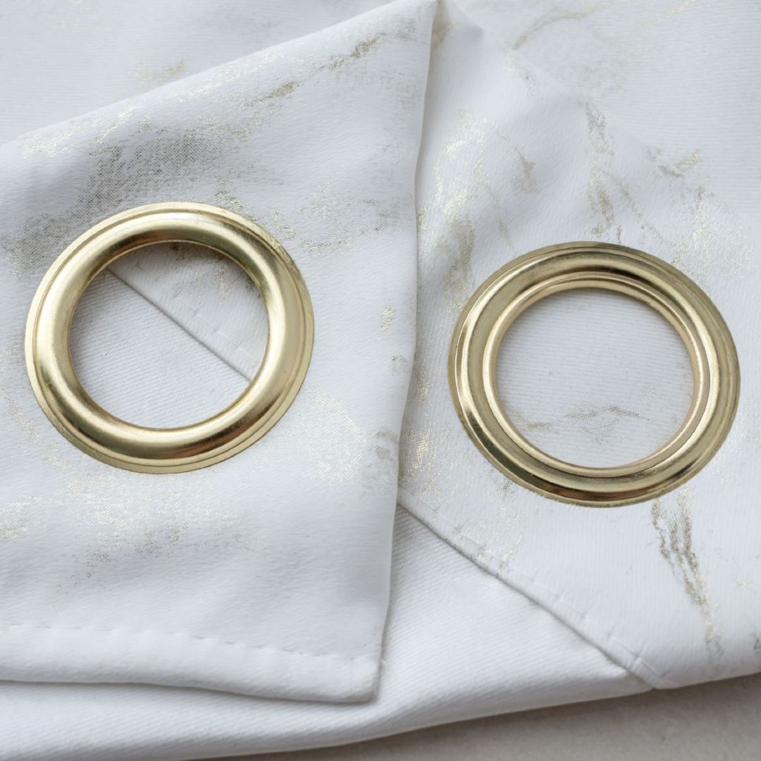 Heidi Halo Foil Blkout Grom PN 84 White