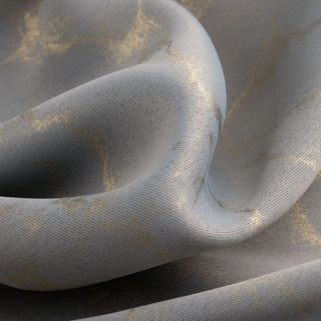 Heidi Halo Foil Blkout Grom PN 90 Silver