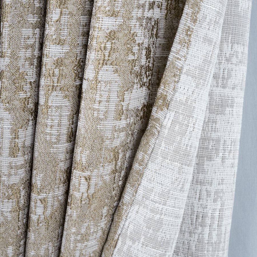 Cambridge Jacq 2Pk Panel 84" Taupe