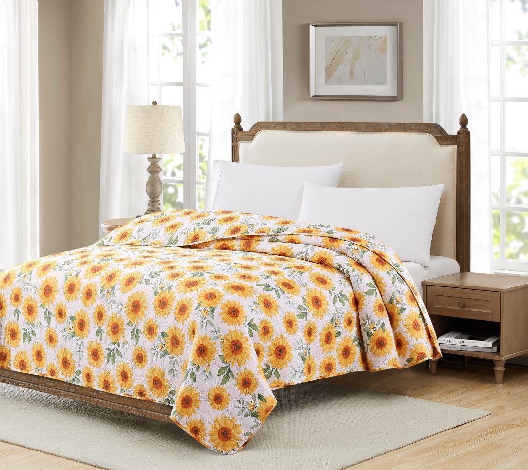 1pc Pin Sunflower Field Twin