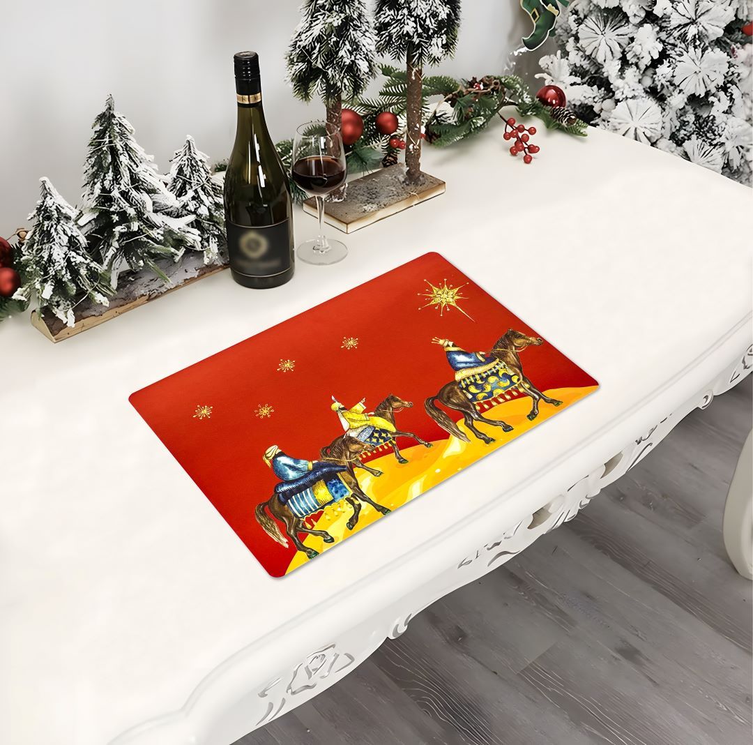 Christmas Three Kings 4pk Kitchen Placemats
