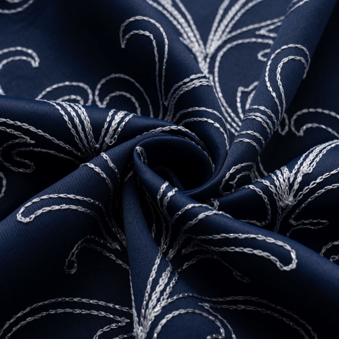 Kimber Emb Blackout Grom Panel 90" Navy