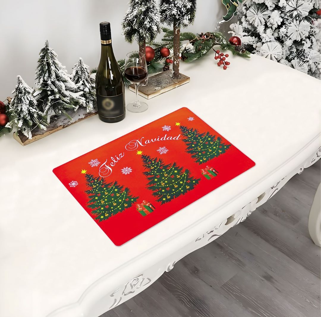Christmas Tree 4pk Kitchen Placemats