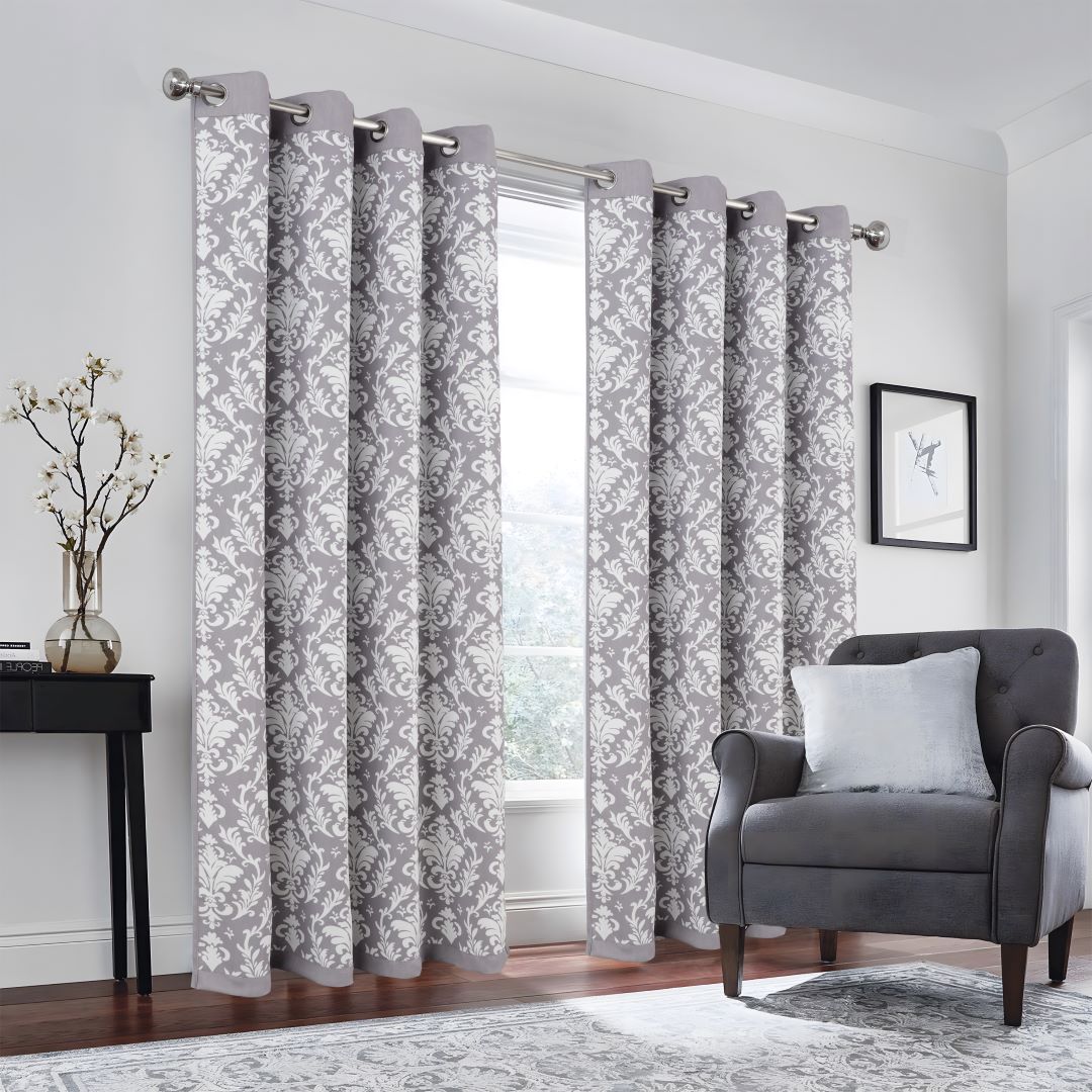 Cressida Rev Blackout Grom Panel 90" Grey