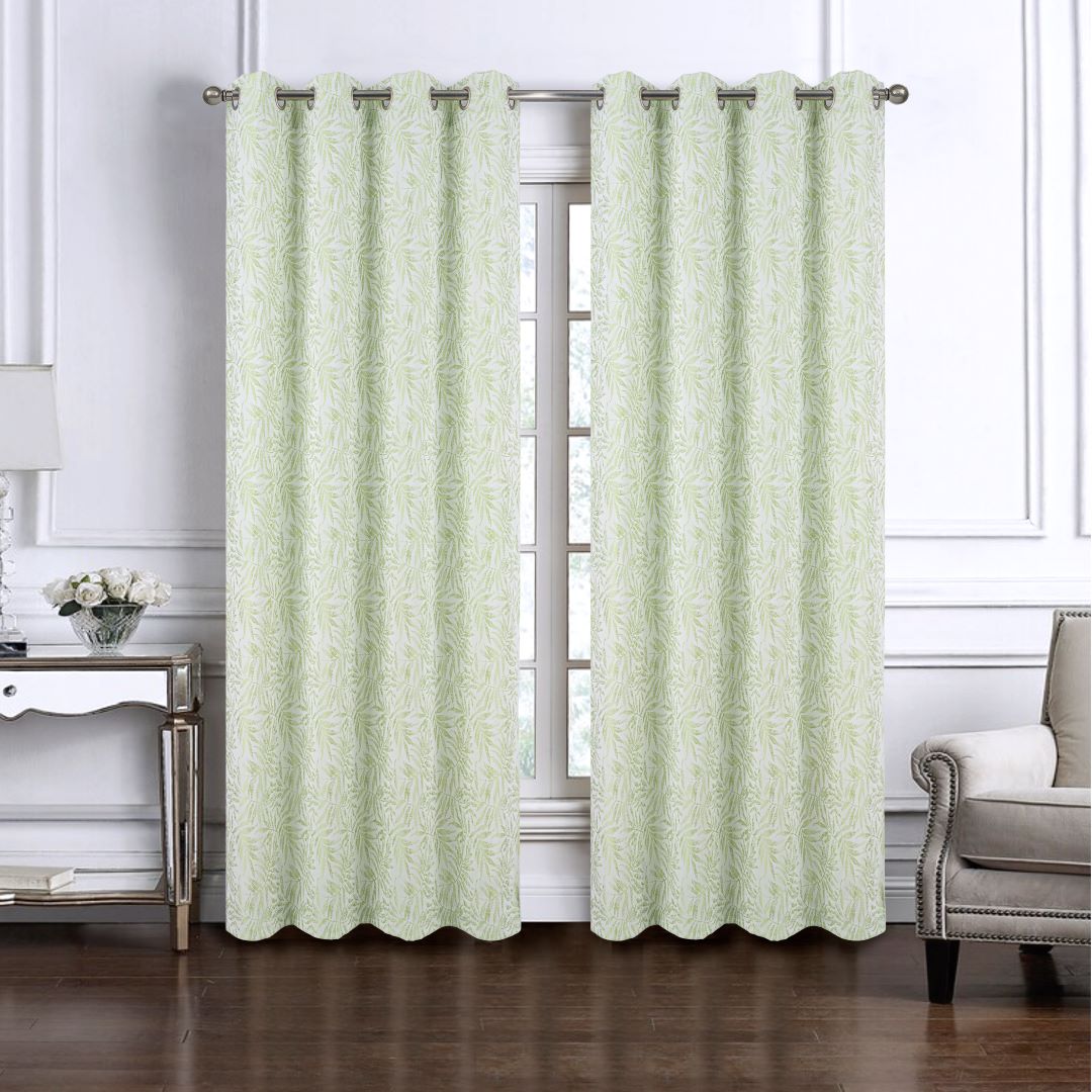Liana Jacq Grommet Panel 84" Sage