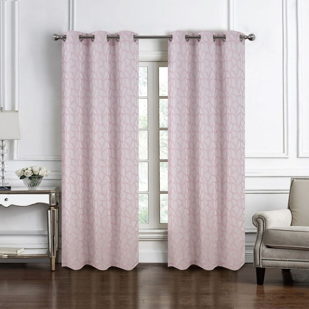 Lorena Jacq Grommet Panel 84" Blush