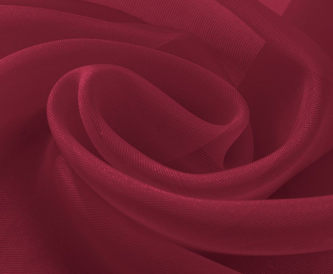 Celine Sheer Panel 84"OP Burgundy