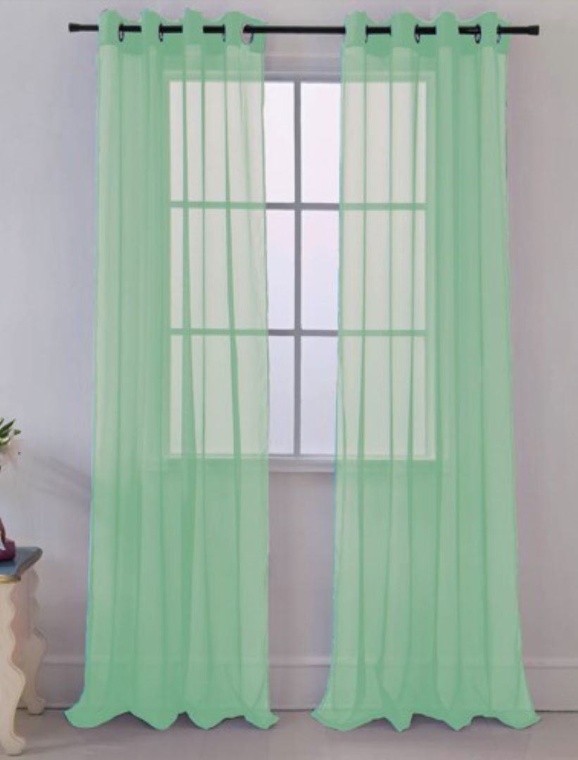 Cara Grommet Panel 90" Sage