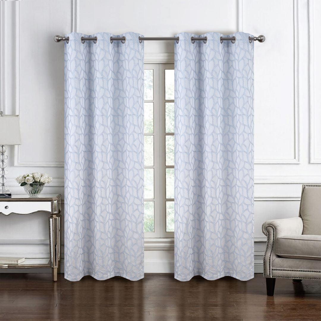 Lorena Jacq Grommet Panel 84" Blue