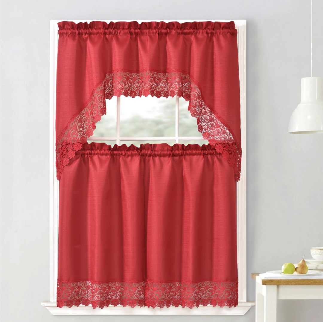 Lugano Macrame KC Burgundy