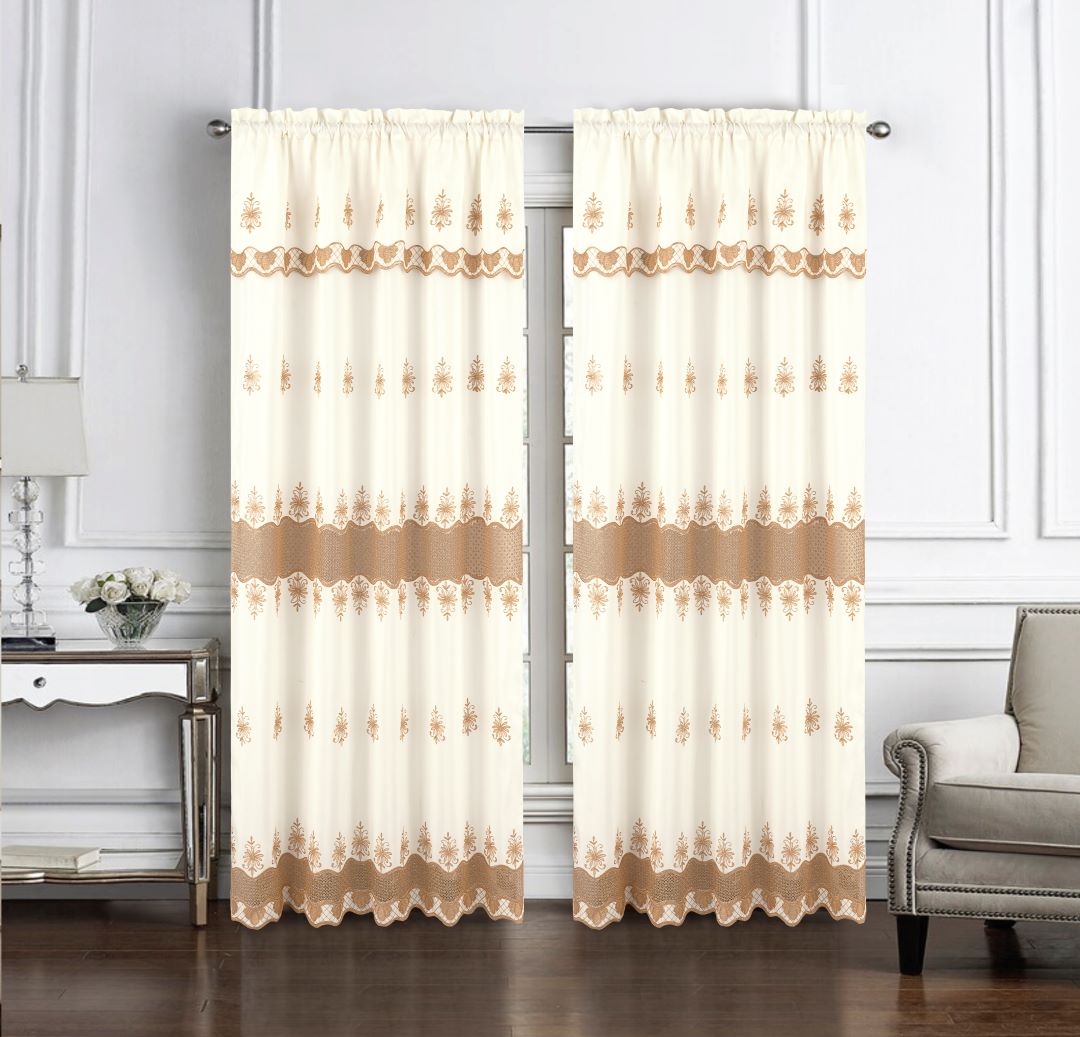 Donna Macrame RP Panel 90  Beige/Gold