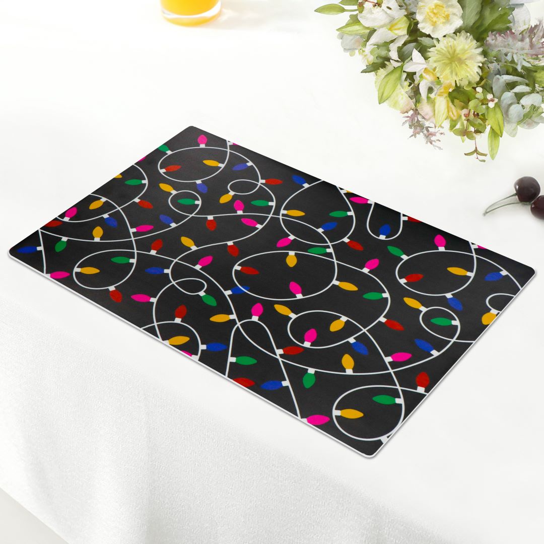 Xmas Lights 4pk Kitchen Placemats
