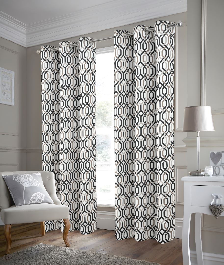 Rory Prnt 2pk Blackout Grom Panel 84"Black