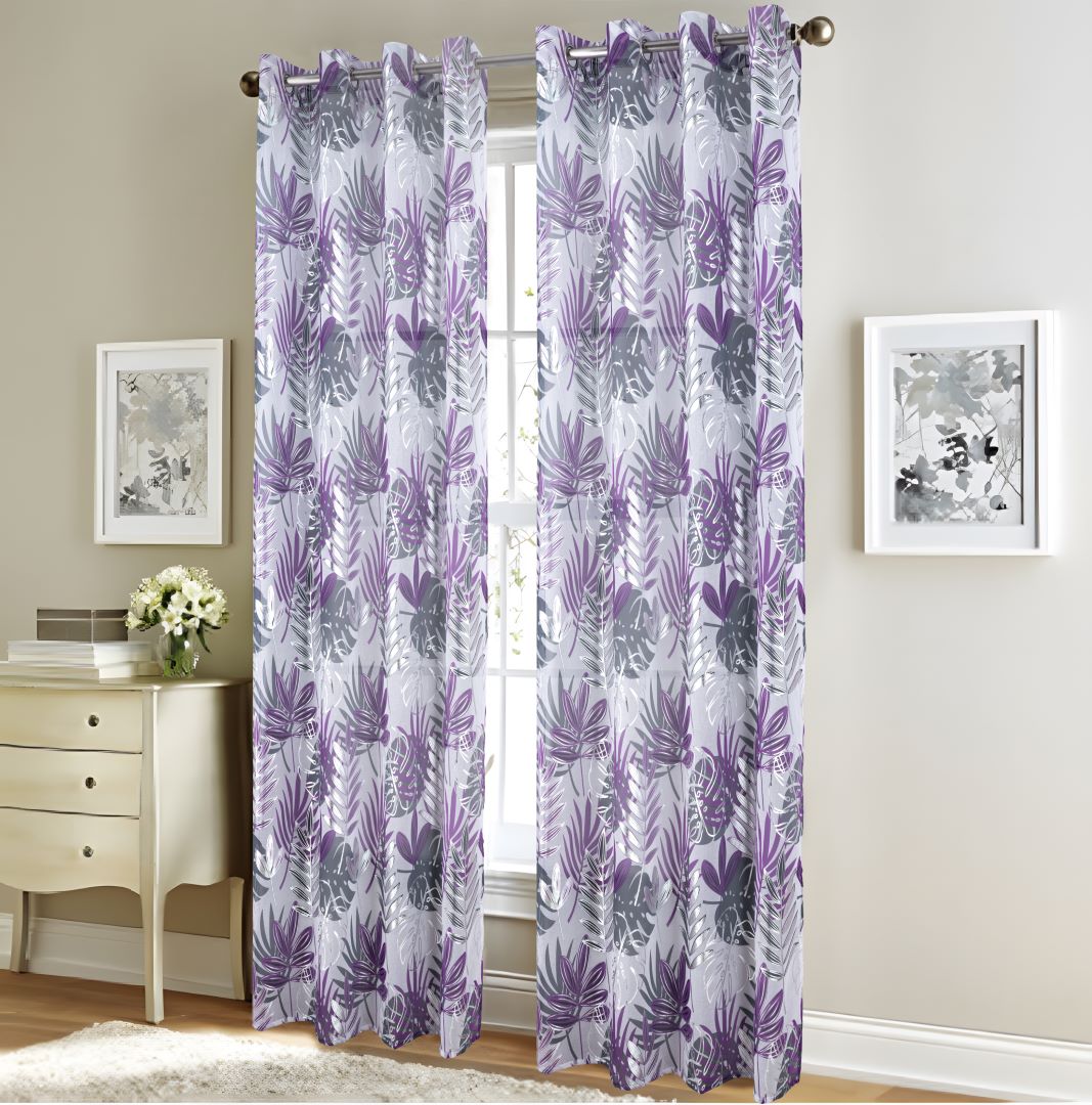 Fern Foil PRT Doily Grm PN 84 Lilac