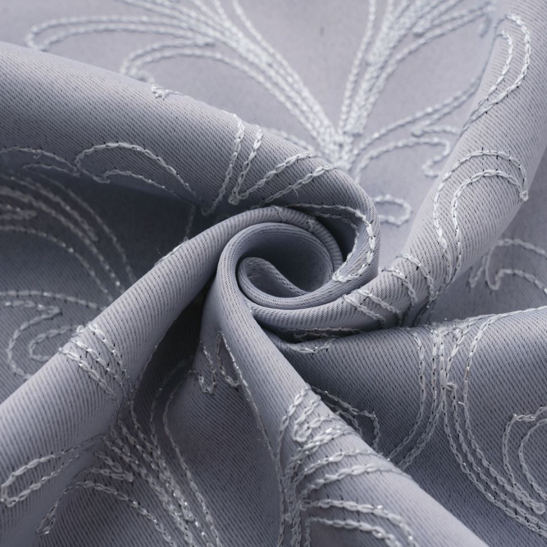 Kimber Emb Blackout Grom Panel 90" Silver