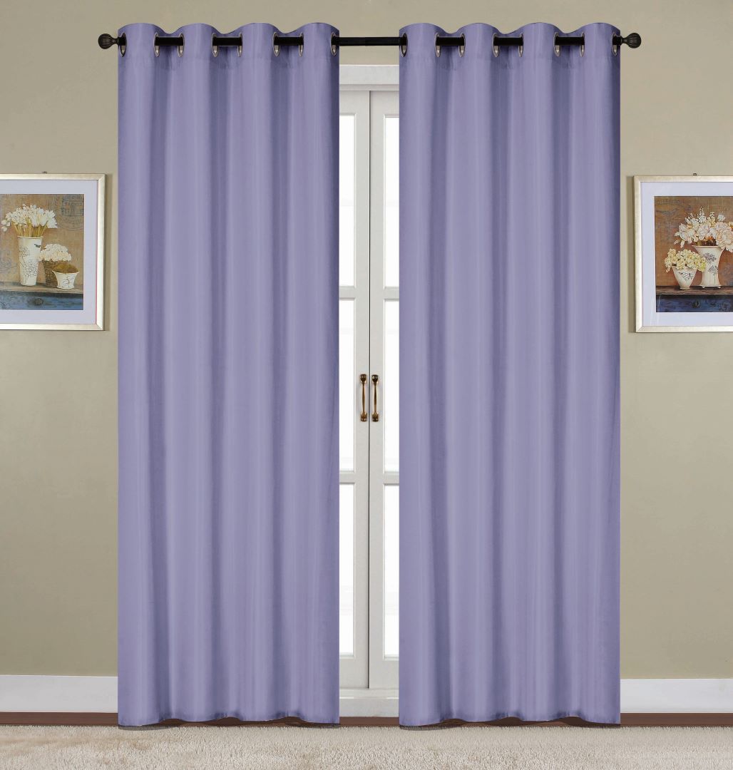 Kennedy Grommet Panel 90" Lilac