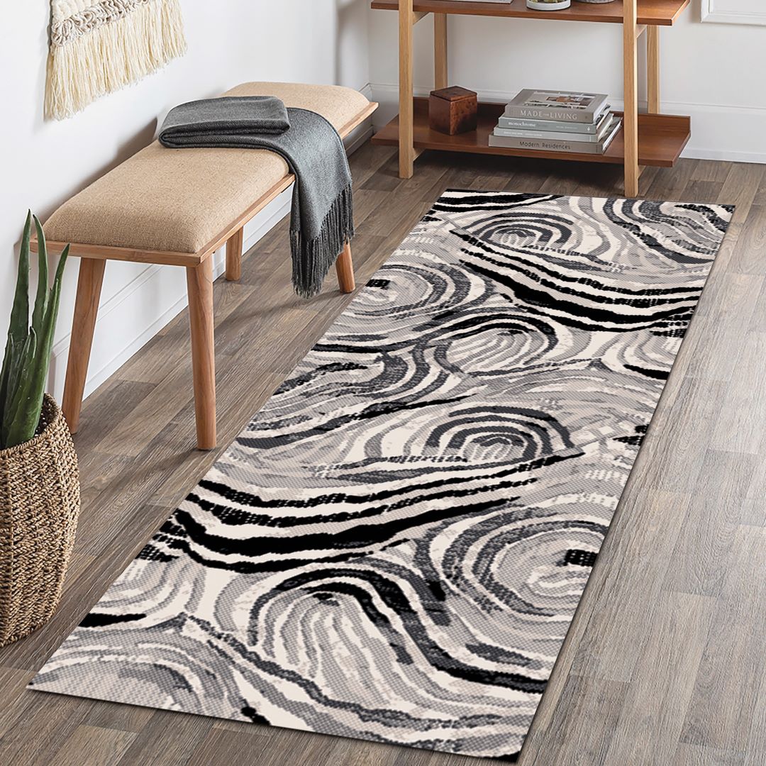 Lana Print Flannel Washable Runner 20"x60"