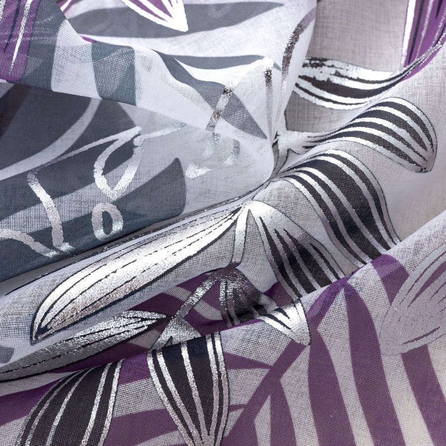 Fern Foil PRT Doily Grm PN 90 Lilac