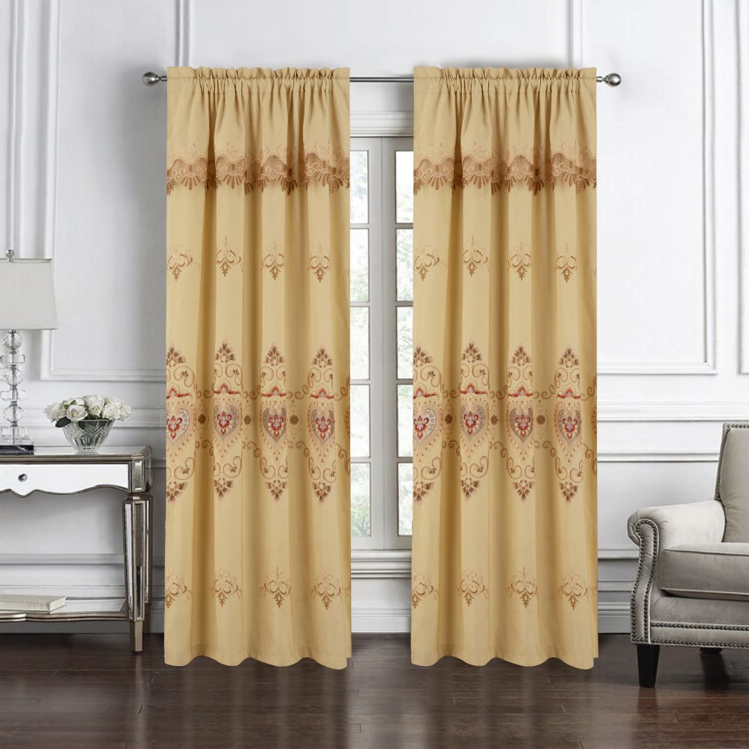 Bonnie Macrame RP Panel 84" Gold