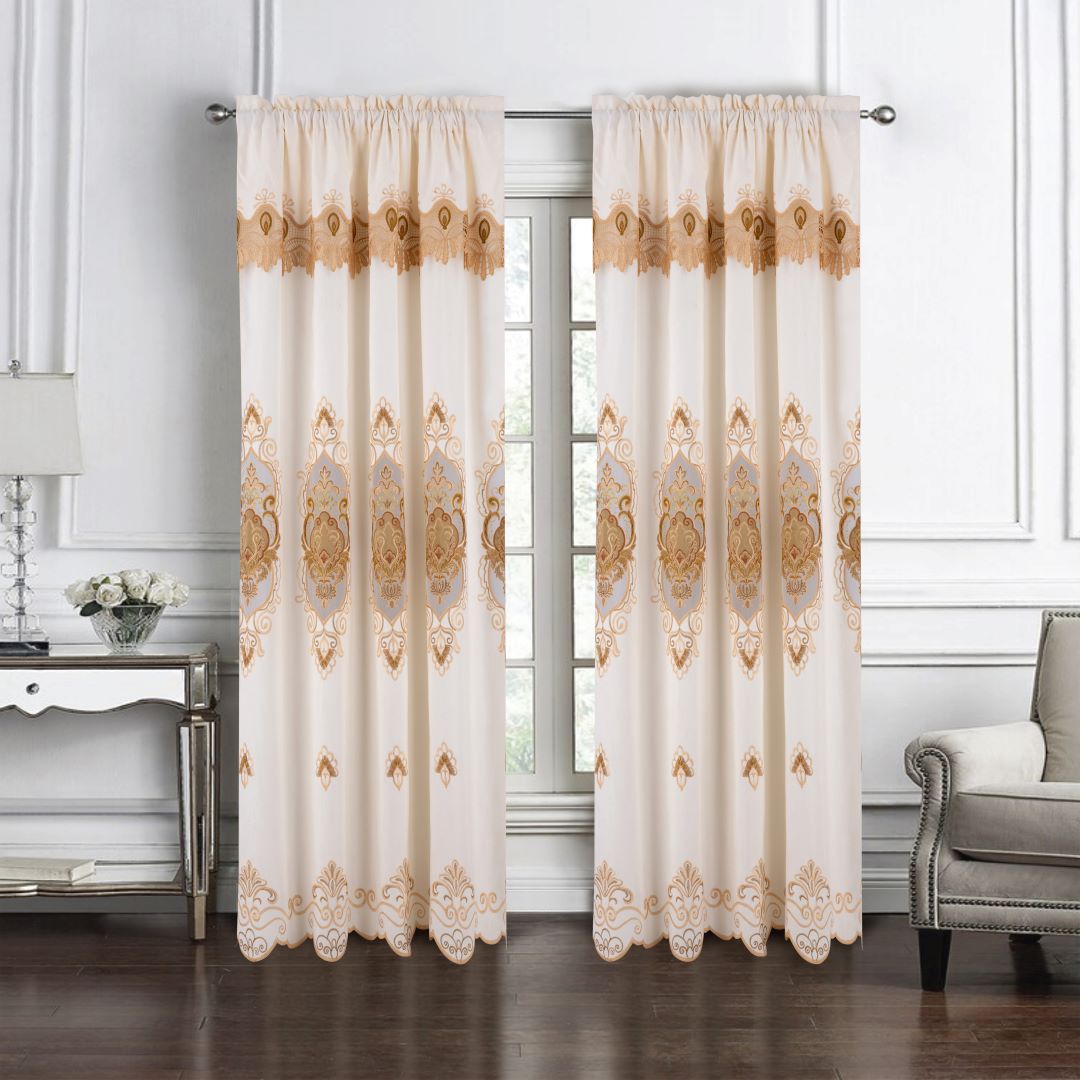 Betsy Macrame RP Panel 84" Gold