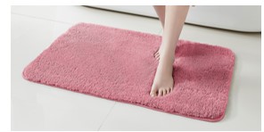 Calico High Pile Mat 20x30 Rose