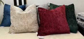 Liona Feather Fill Throw Pillow 23x23 Asst