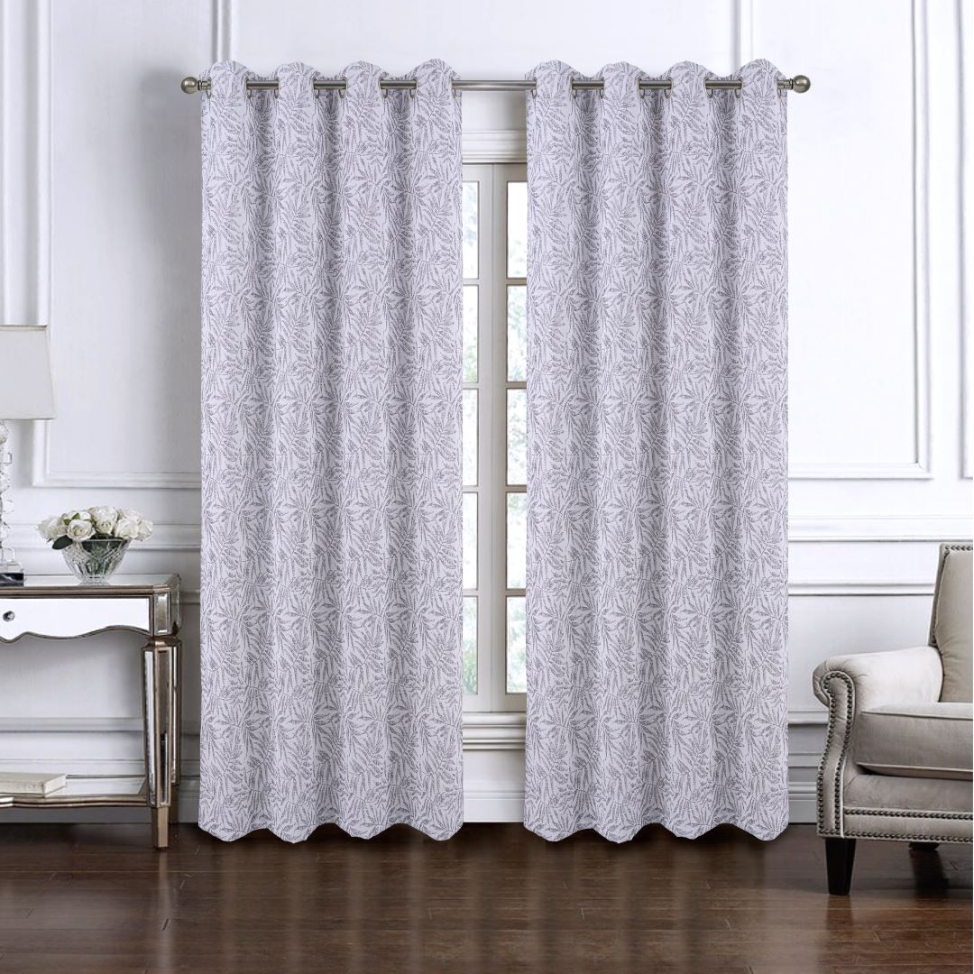 Liana Jacq Grommet Panel 84" Char