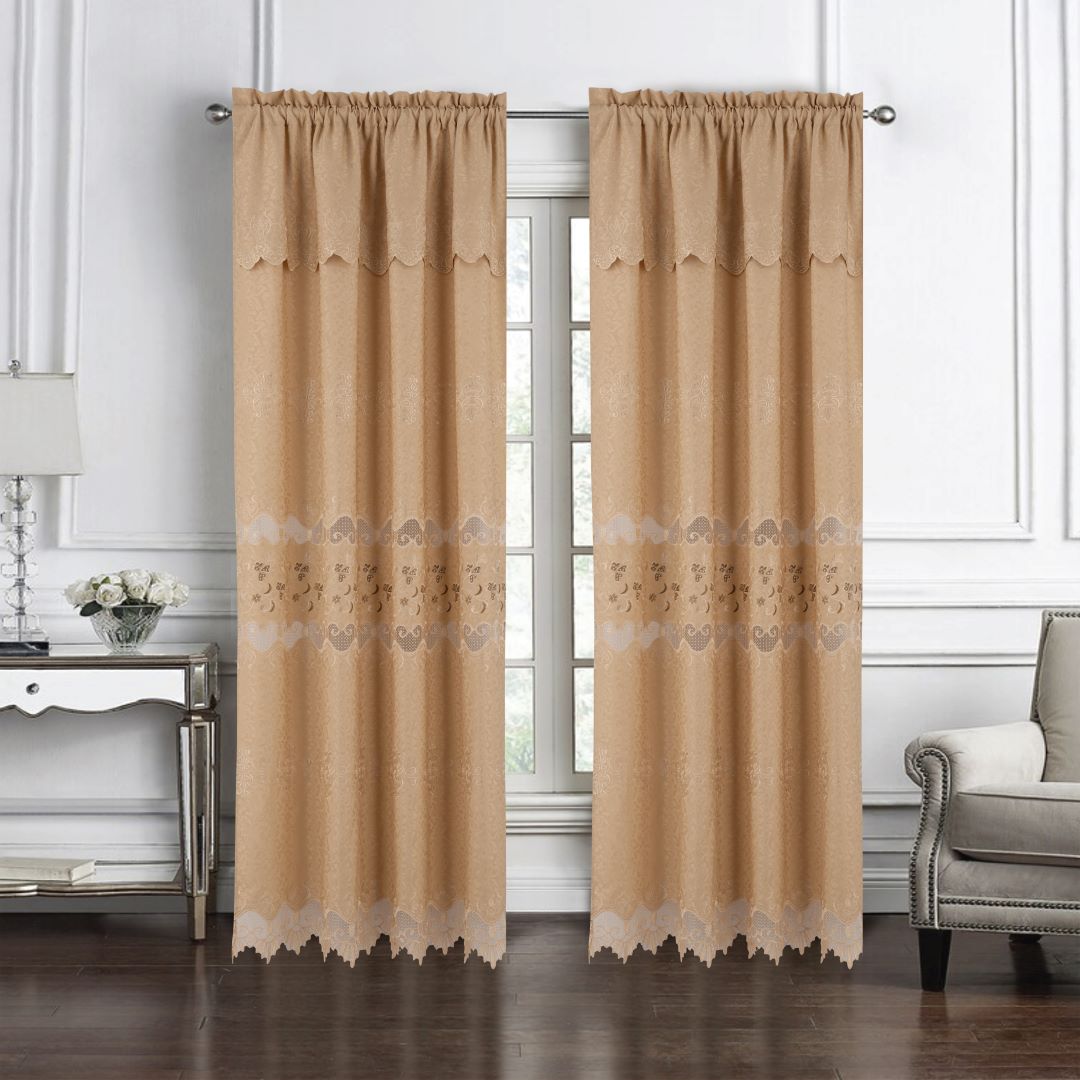 Alice Macrame RP Panel 84" Gold
