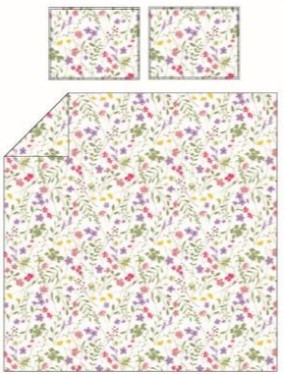 Cottage Floral 7pc BIAB King