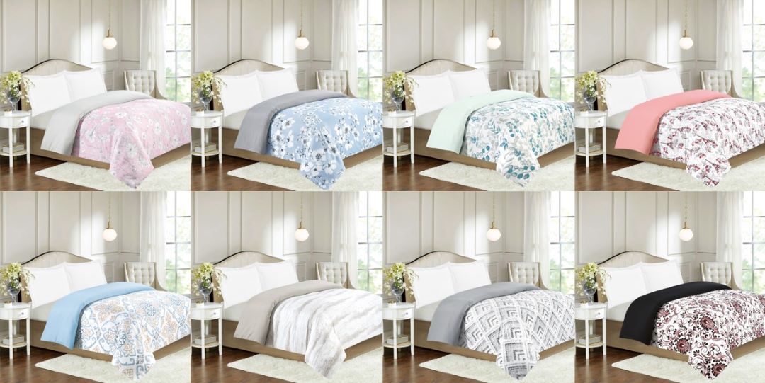 Bryant Park 1pc  Printed Comforter Asst King