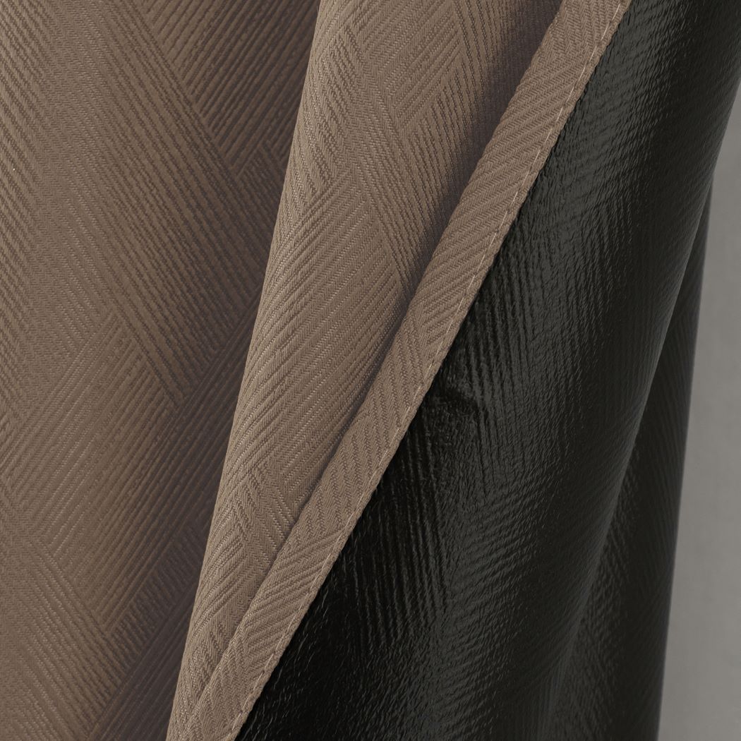 Barron 100% Blackout Grommet Panel 90" Taupe