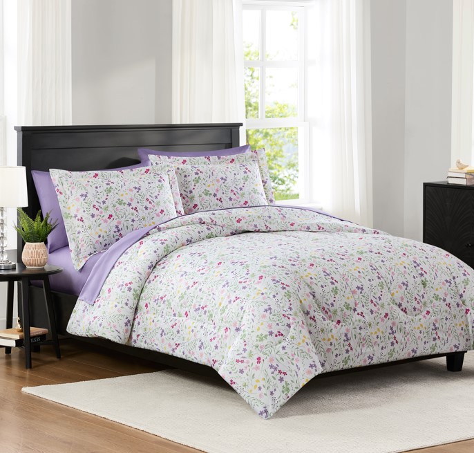 Cottage Floral 7pc BIAB King