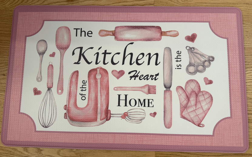 Anti-Fatg Cucina Baker Heart Mat 18"/30"