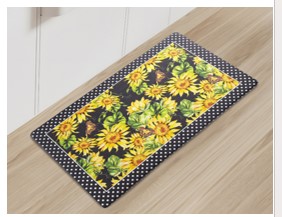 Anti-Fatg Cucina Sunflower Flutter Mat 18"/30"