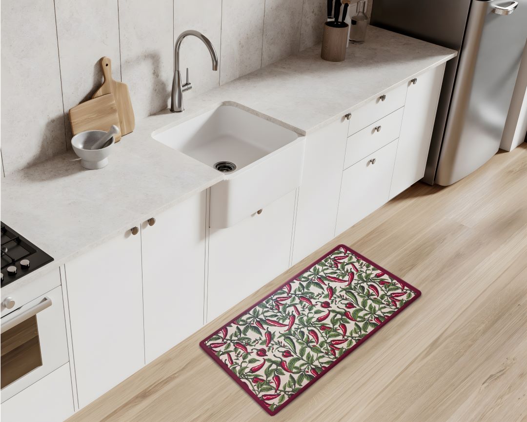 Anti-Fatg Cucina Chilil Pepper Mat 18"/30"