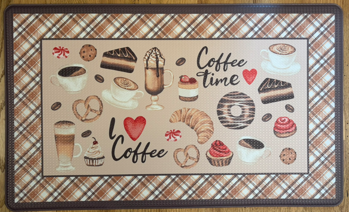 Anti-Fatg Cucina Coffee Time Mat 18"/30" Taupe
