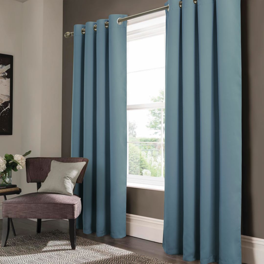Anchorage Blackout Grommet Panel 90" Blue